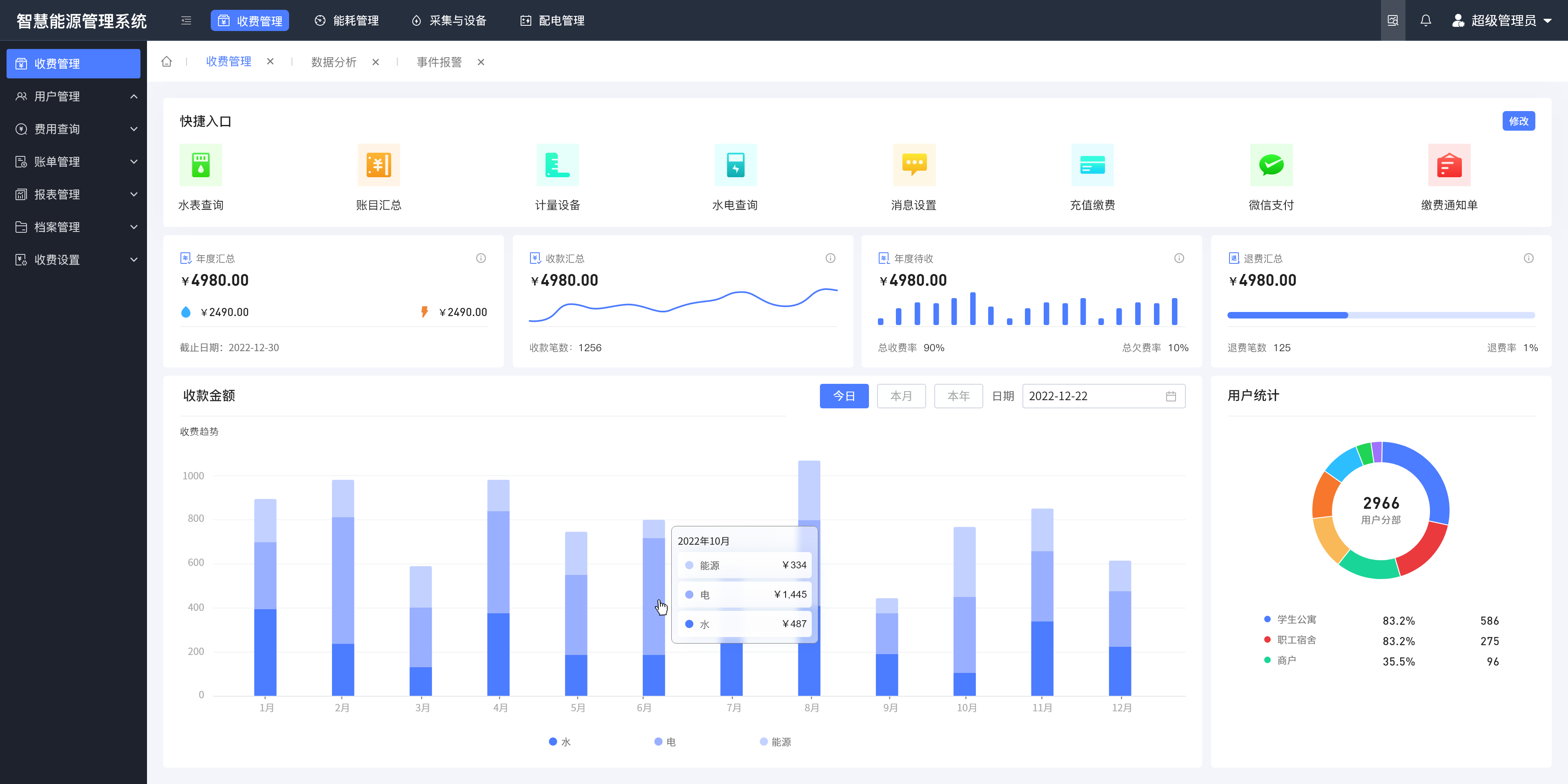 杏彩体育官网app系统管理计量系统管理平台智能水电计量管理系